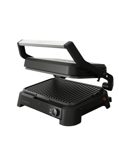 Электрический Гриль Tefal GC520DE0, 2200Вт, Чёрный | Нержавеющая сталь