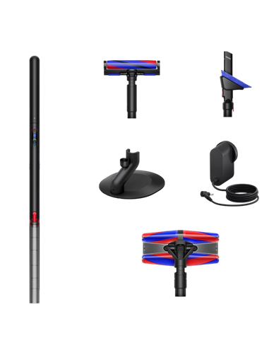 Aspirator Vertical Dyson PencilVac Fluffycones, Negru
