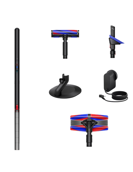 Вертикальный Пылесос Dyson PencilVac Fluffycones, Чёрный