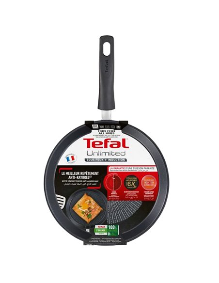 Tigaie pentru clatite Tefal G2553872, 25cm, Negru