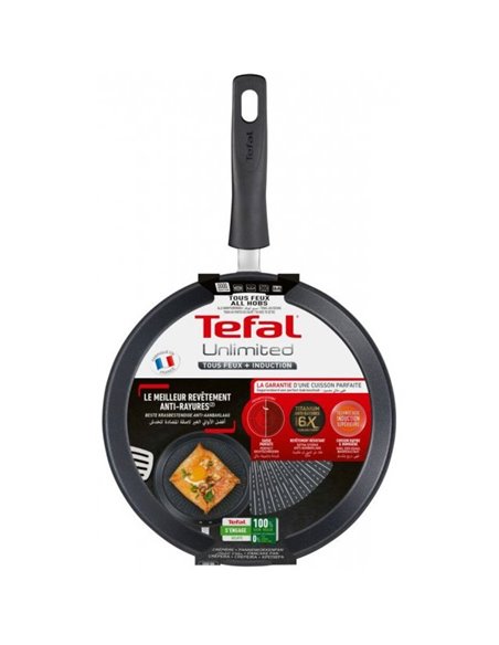 Блинная сковорода Tefal G2553872, 25cm, Чёрный