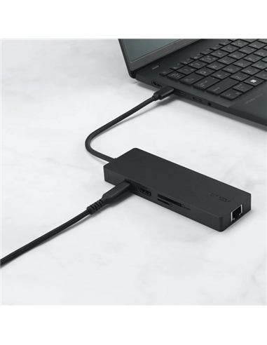 Док-станция ASUS DC210-8IN1-BLK, Черный