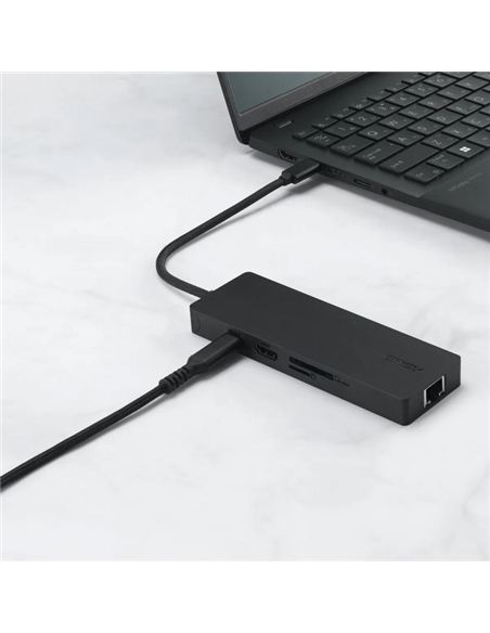 Док-станция ASUS DC210-8IN1-BLK, Черный