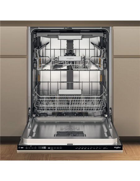 Mașină de spălat vase Whirlpool W7I HP42 L, Negru