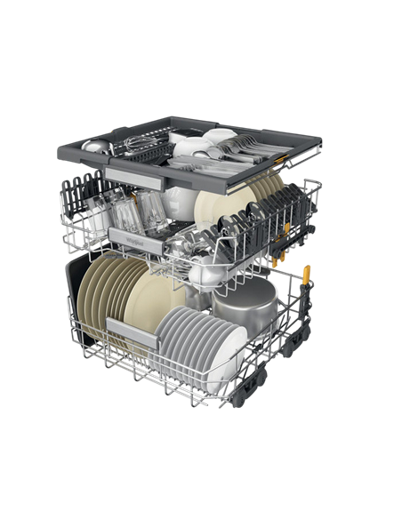 Посудомоечная машина Whirlpool W7I HP42 L, Черный