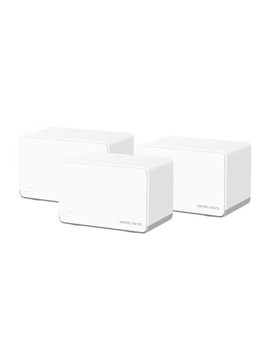 Домашняя Mesh Wi-Fi система MERCUSYS Halo H70X (3-pack), Белый
