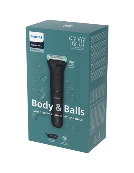 Trimmer pentru bărbați Philips BG5470/15, Negru