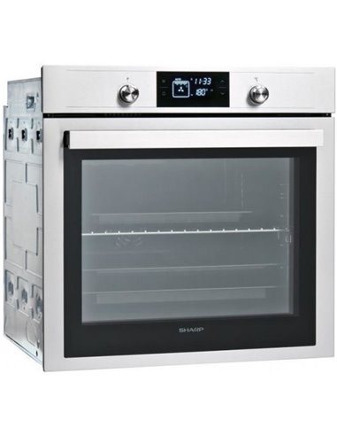 Электрический духовой шкаф Sharp KA70V19IM2EU, Серебристый