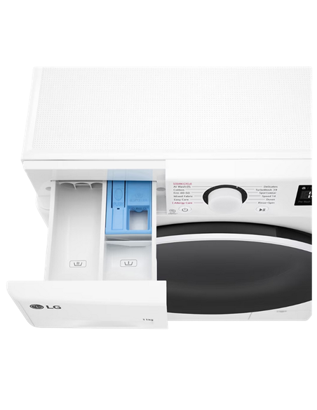 Mașină de spălat LG F4WR511S0W, 11kg, Alb
