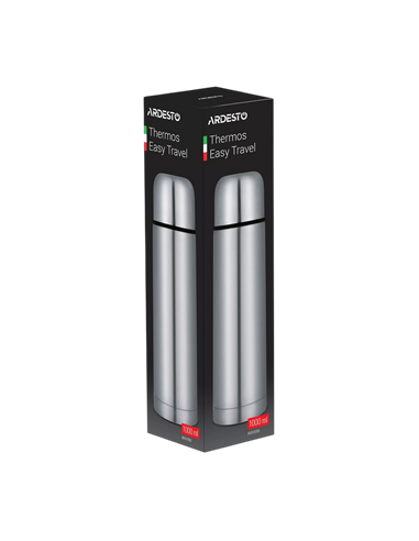 Termos Ardesto AR2610TBS, 1L, Argintiu