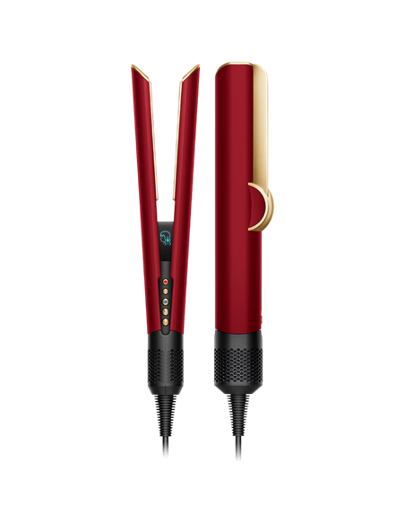 Placă de îndreptat părul Dyson Airstrait HT01, Red Velvet | Gold