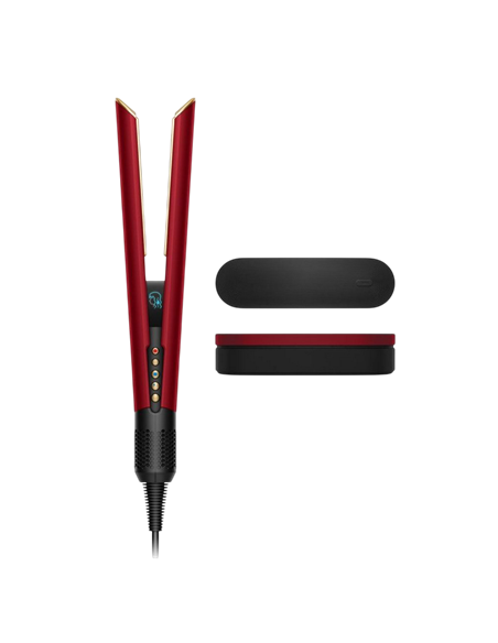 Placă de îndreptat părul Dyson Airstrait HT01, Red Velvet | Gold