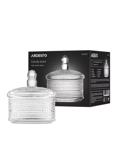 Конфетница Ardesto AR5020, Прозрачный
