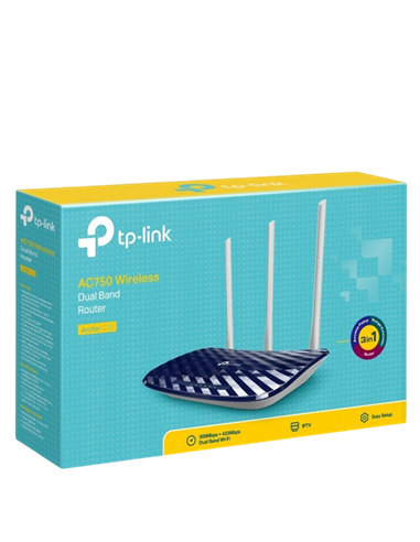 Router fără fir TP-LINK Archer C20, Albastru