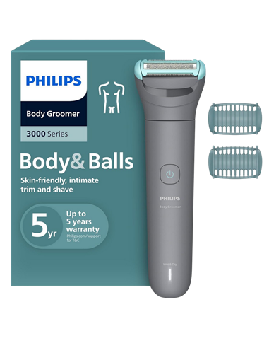 Trimmer pentru bărbați Philips BG3480/15, Gri