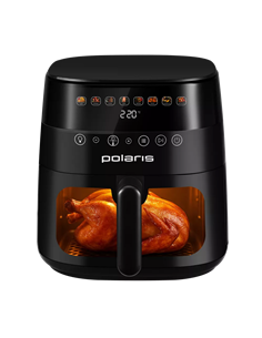 Friteuză cu aer cald Polaris PAF 8003W, Negru