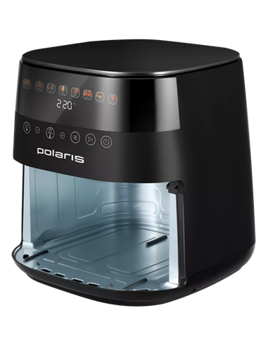 Friteuză cu aer cald Polaris PAF 8003W, Negru
