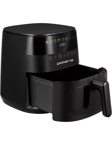Friteuză cu aer cald Polaris PAF 8003W, Negru