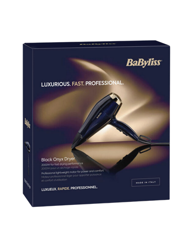 Фен BaByliss 5911E, 2000Вт, Синий
