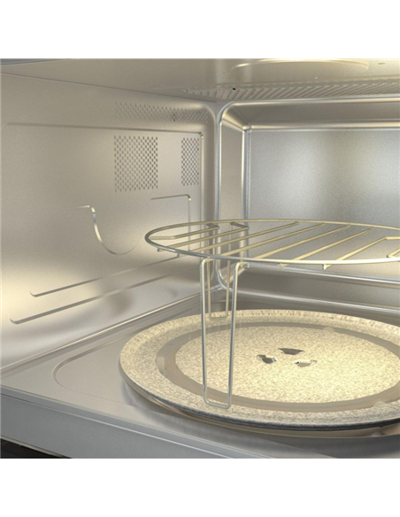 Cuptor cu microunde Hisense BIM325G62BG2, Oțel inoxidabil