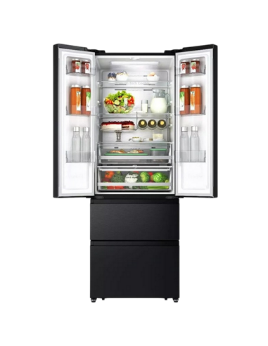 Холодильник Hisense RF632N4AFE1, Чёрный