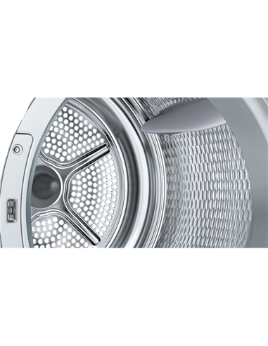 Uscător de rufe Bosch WTH85V9SPL, 8kg, Alb