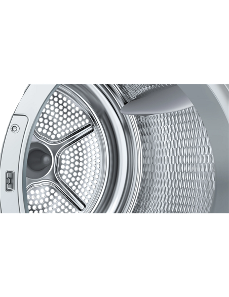 Uscător de rufe Bosch WTH85V9SPL, 8kg, Alb