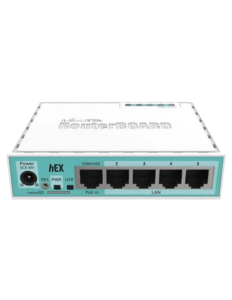 Router MikroTik hEX, Alb