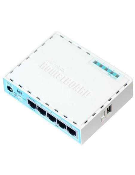 Router MikroTik hEX, Alb