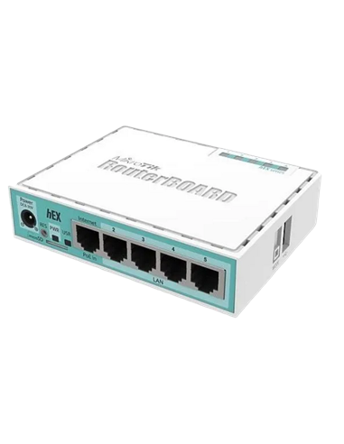 Маршрутизатор MikroTik hEX, Белый