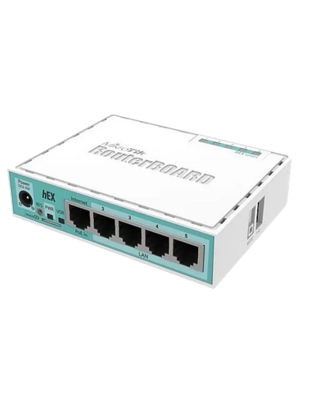Router MikroTik hEX, Alb