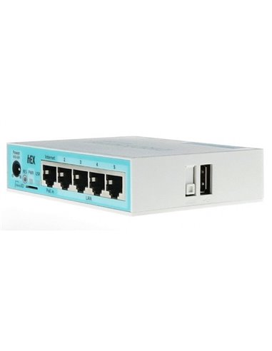 Маршрутизатор MikroTik hEX, Белый