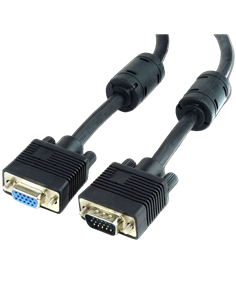 Видео кабель Cablexpert CC-PPVGAX-10-B, VGA D-Sub (M) - VGA D-Sub, 3м, Чёрный