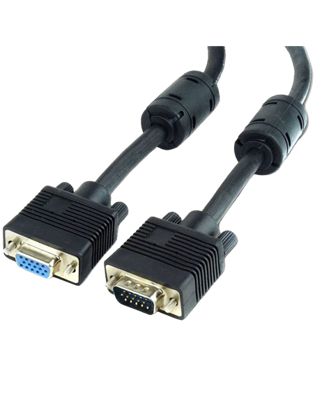 Cablu Video Cablexpert CC-PPVGAX-10-B, VGA D-Sub (M) - VGA D-Sub, 3m, Negru