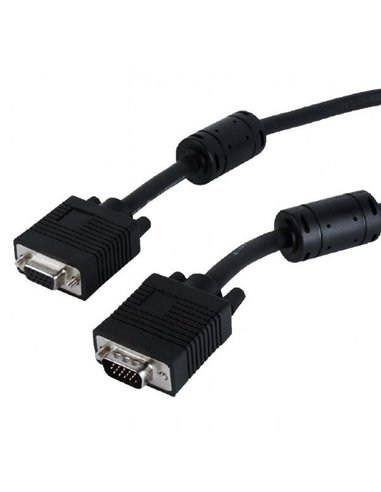 Видео кабель Cablexpert CC-PPVGAX-10-B, VGA D-Sub (M) - VGA D-Sub, 3м, Чёрный