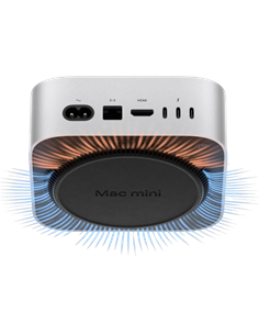 Sistem Desktop PC Apple Mac mini A3239, Mac mini, M4 Pro with 12-core CPU and 16-core GPU, 24GB/512GB, M4 16-core GPU, macOS ... 2