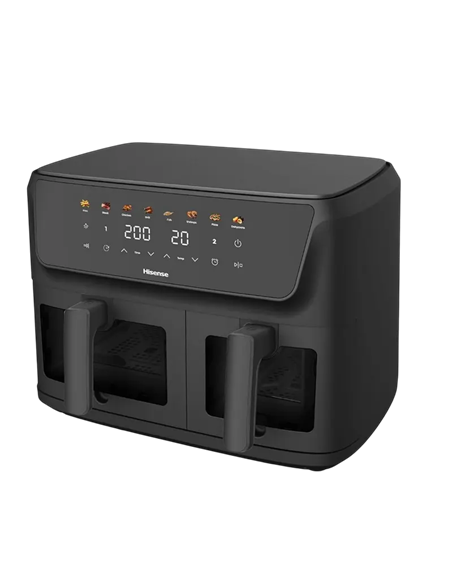 Friteuză cu aer cald Hisense HAF2700DCD, Negru