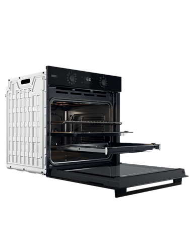 Электрический духовой шкаф Whirlpool OMSK58RU1SB, Чёрный