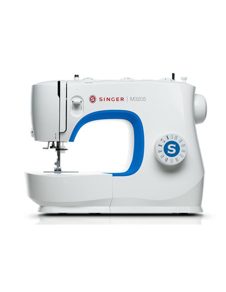 Швейная машина Singer M3205, Белый Синий