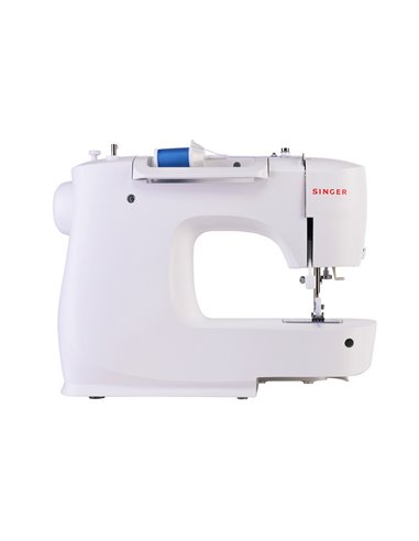 Mașină de cusut Singer M3205, Alb Albastru