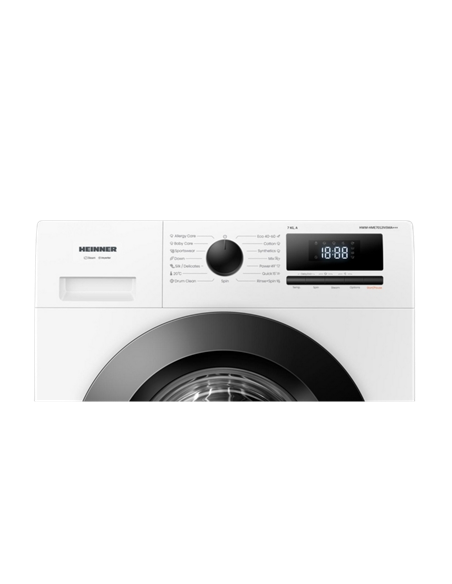 Стиральная машина Heinner HWM-HME7012IVSMA+++, 7кг, Белый