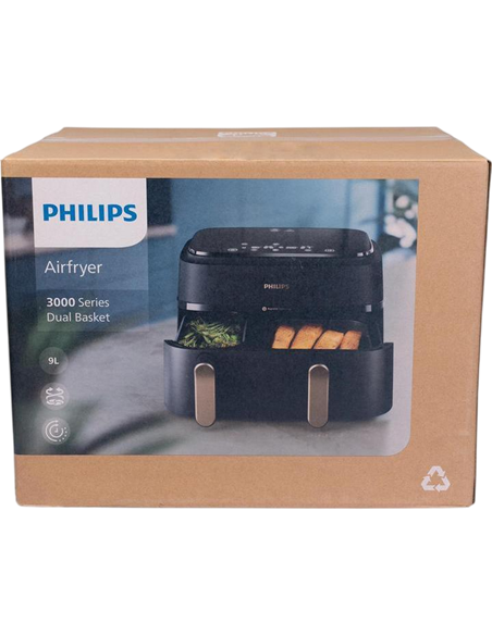 Friteuză cu aer cald Philips NA352/00, Negru