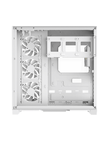 Carcasă PC Gamemax HYPE-A, Midi-Tower, Fără PSU, Alb