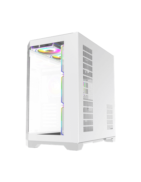 Carcasă PC Gamemax HYPE-A, Midi-Tower, Fără PSU, Alb