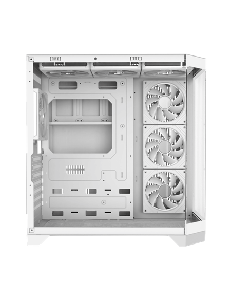 Carcasă PC Gamemax HYPE-A, Midi-Tower, Fără PSU, Alb