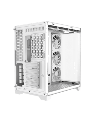 Carcasă PC Gamemax HYPE-A, Midi-Tower, Fără PSU, Alb