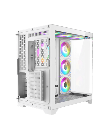 Компьютерный корпус Gamemax HYPE-A, Midi-Tower, Без блока питания, Белый