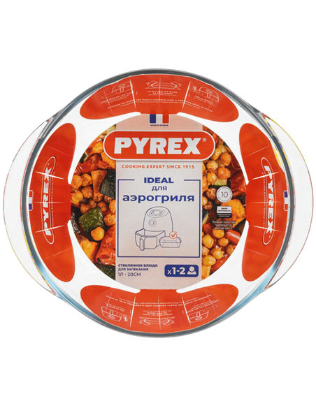 Форма для выпечки Pyrex 207B100, Прозрачный