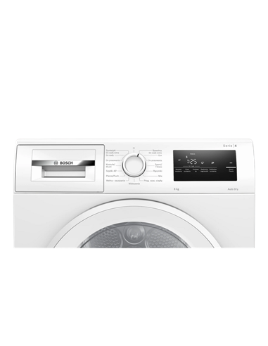 Сушильная машина Bosch WTH86200PL, 8кг, Белый