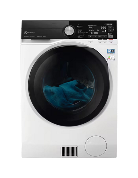 Mașină de spălat cu uscător Electrolux EW9WN161BCE, 10kg, Alb